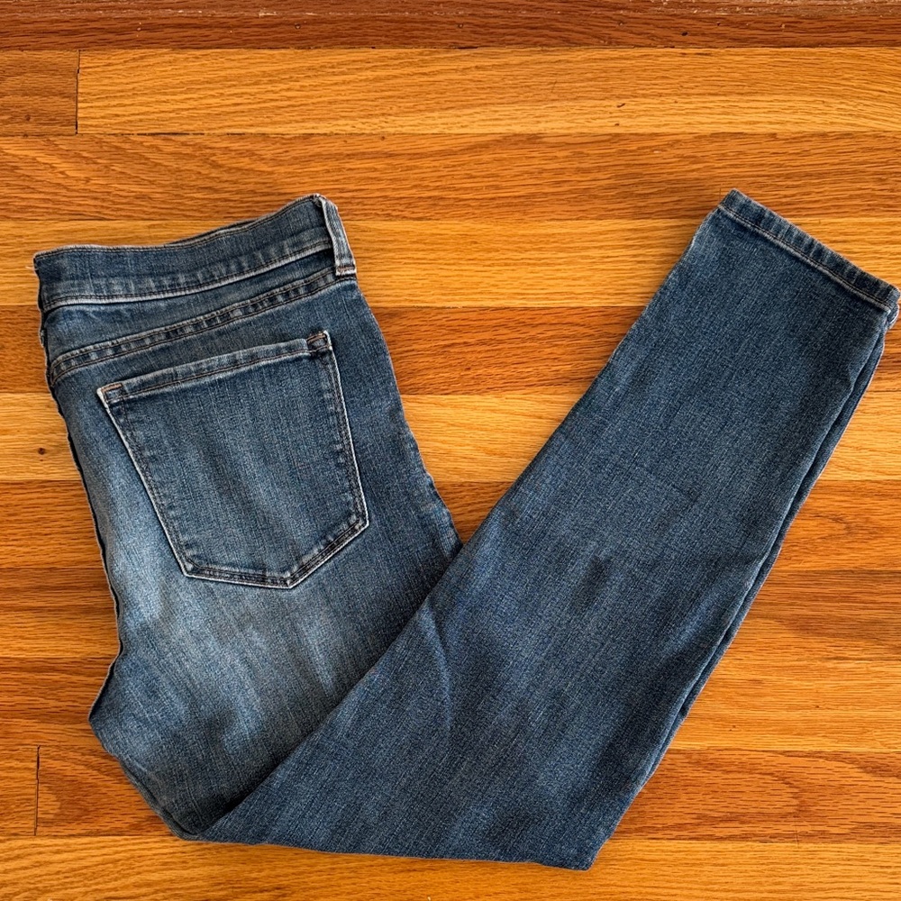 Banana Republic Factory Classic Blue Skinny Jeans Petite 10P
